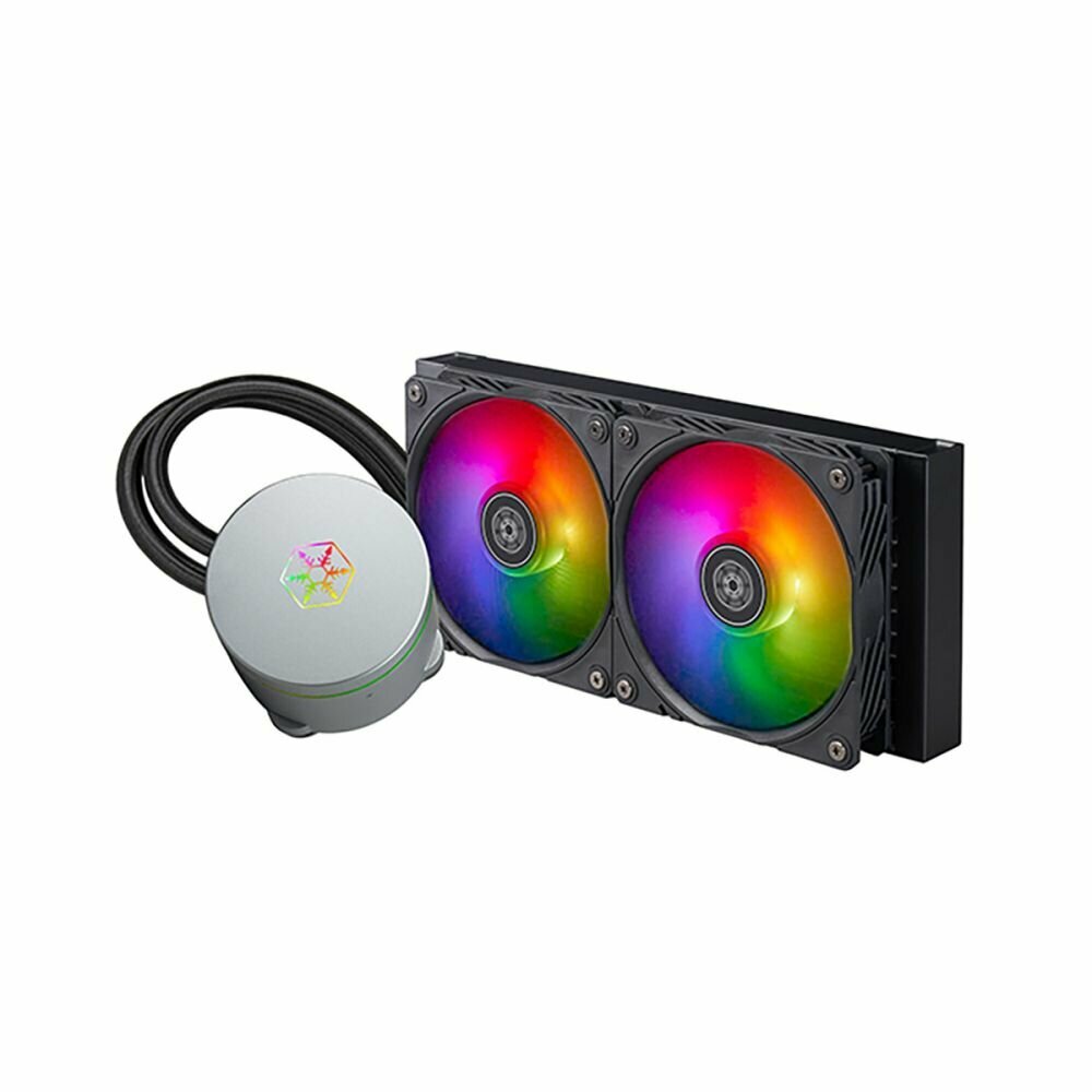 Жидкостная система охлаждения Silverstone G53IM240ARGB020 Premium All-In-One liquid cooler with ARGB lighting