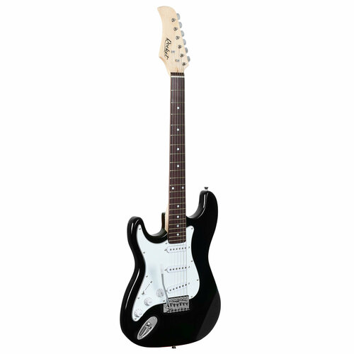 Электрогитара ROCKET ST-0110 BK LEFT Леворукая rocket st 02 wh 39 электрогитара тип корпуса stratocaster