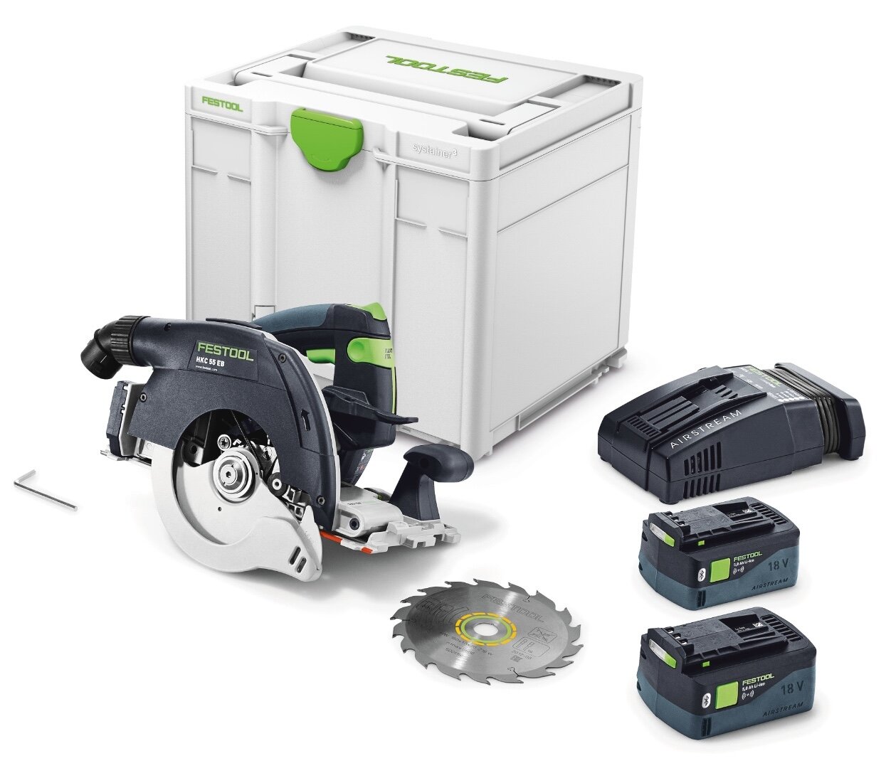 Аккумуляторная дисковая пила Festool HKC 55 5,0 EBI-Plus-SCA