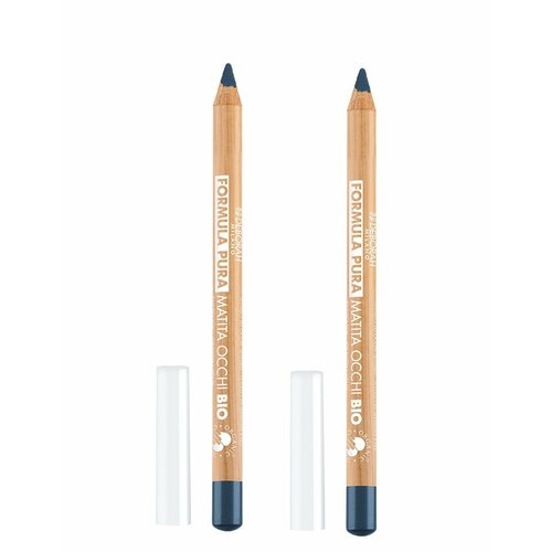Карандаш для глаз Deborah Milano, Formula Pura Organic Eye Pencil, тон 03 синий, 1,2 г, 2 шт.