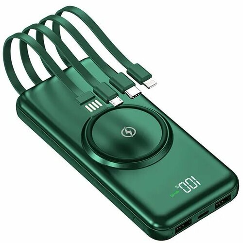 Внешний аккумулятор с функцией беспроводной зарядки 20000mAh черный 139000₽