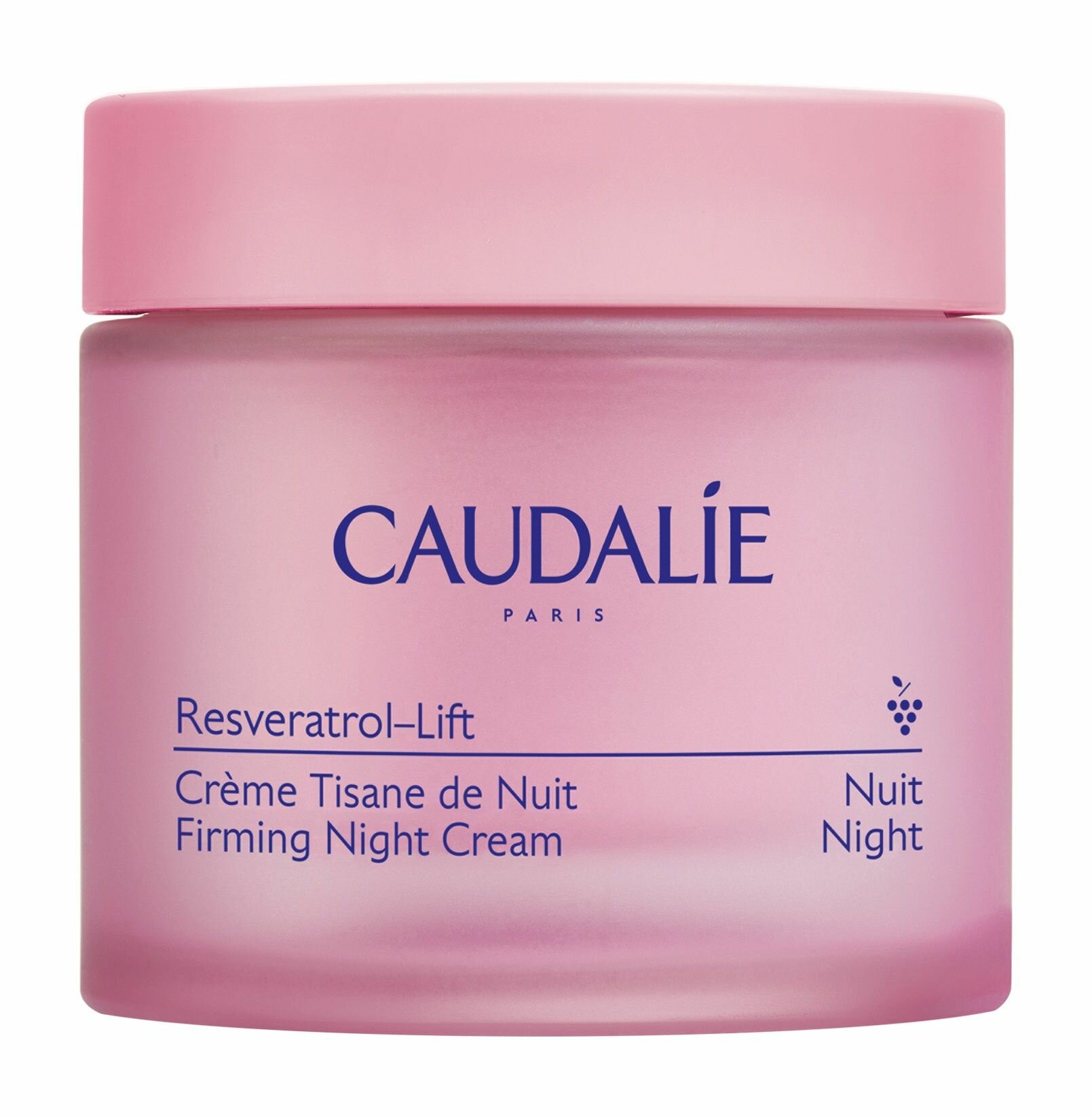 Укрепляющий ночной крем для лица с коллагеном и ресвератролом / Caudalie Resveratrol Lift Firming Night Cream