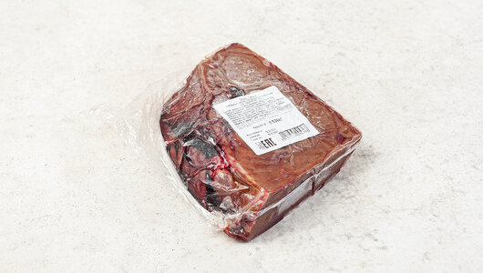 Печень говяжья, замороженная(Продукт замороженный), 600 г