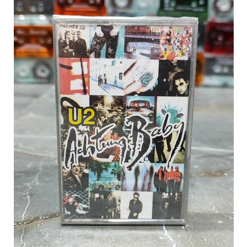 U2 Achtung Baby, аудиокассета (МС), 2002, оригинал