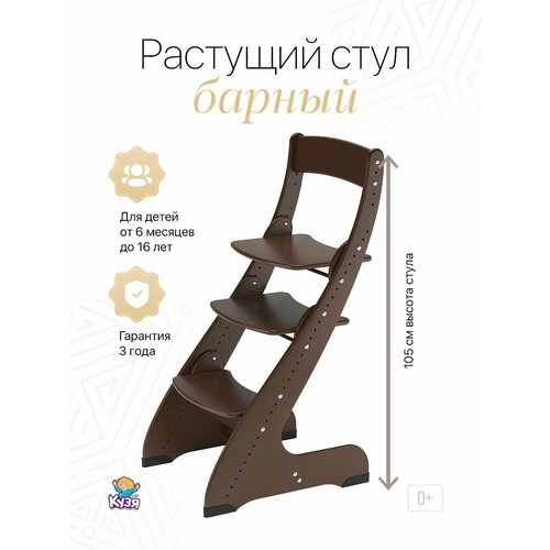 Растущий детский стул Друг Кузя