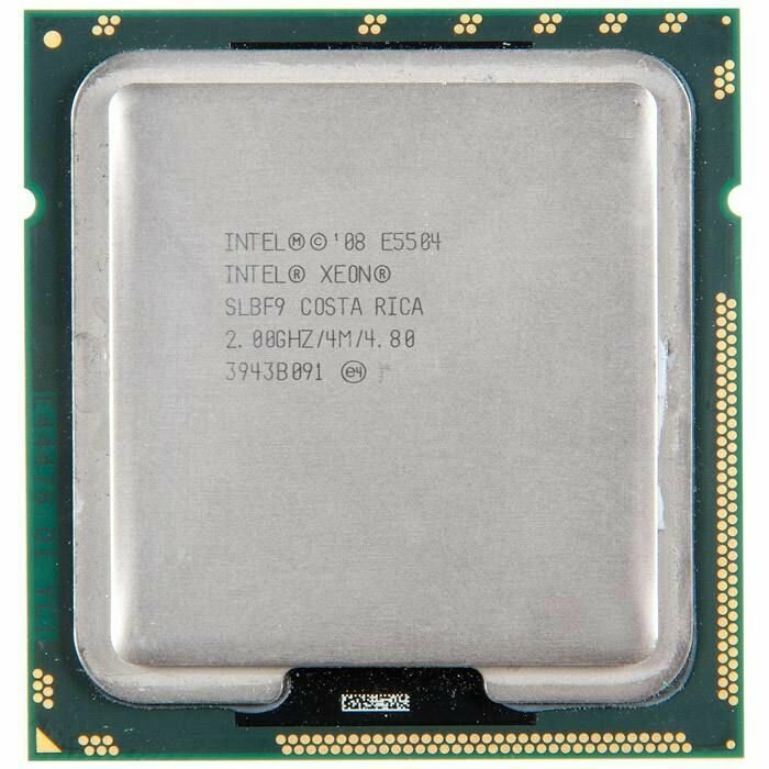 Процессор Intel Xeon SLBF9 Xeon E5504 2000Mhz (4800/4x256Mb/L3-4Mb/1.225v) LGA1366 Gainestown. Товар уцененный