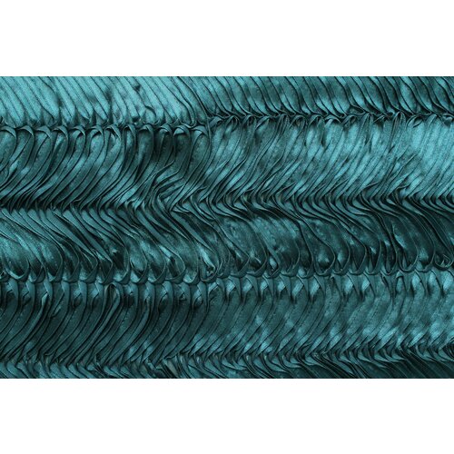 фото Ткань для вечернего платья cadena цвета морской волны, ш124см, 0,5 м