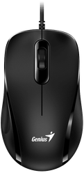 Мышь проводная Genius DX-101 black, 1200dpi, USB (31010026400)