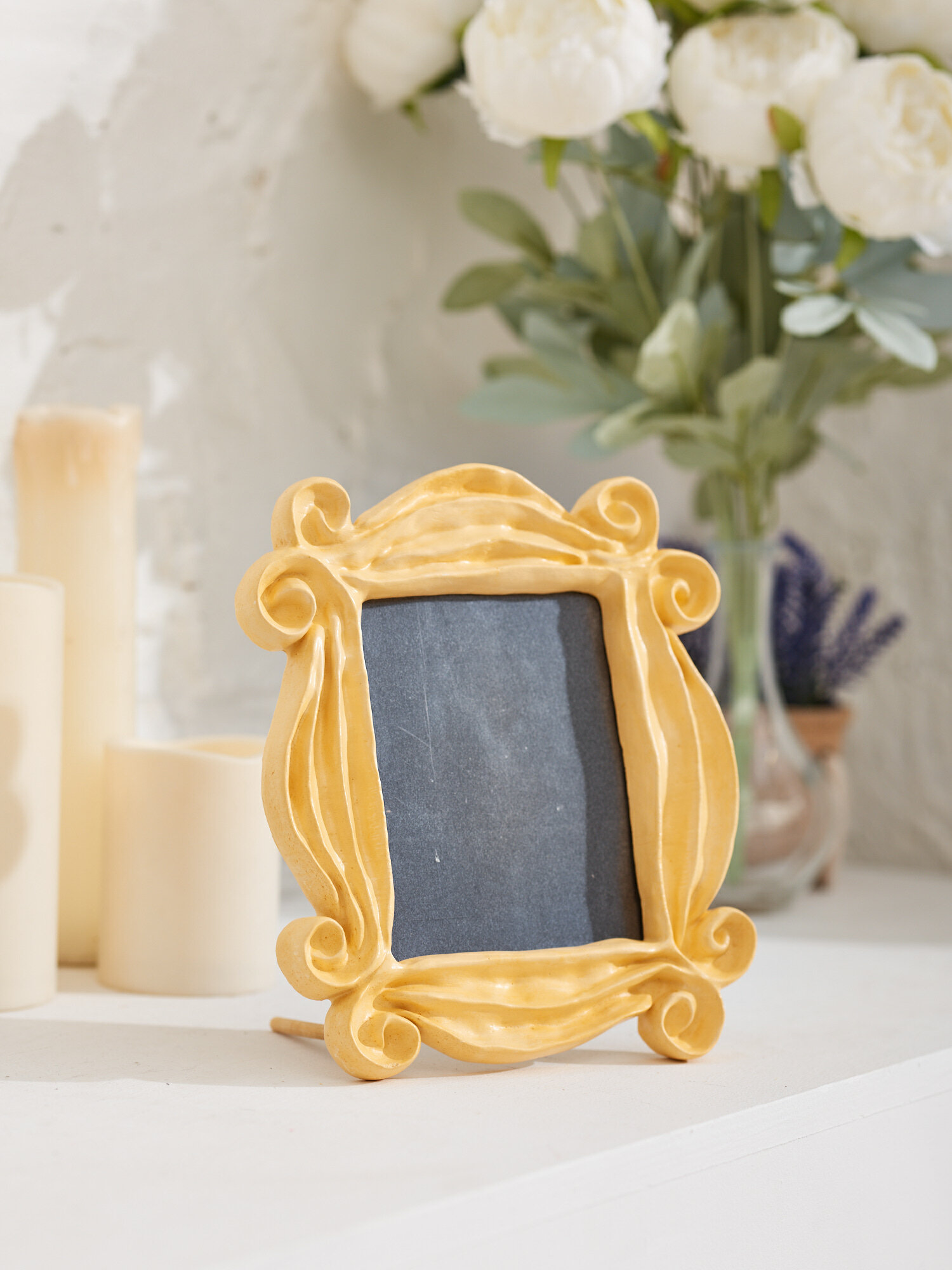 фото Фоторамка из сериала 125х100х19мм желтая