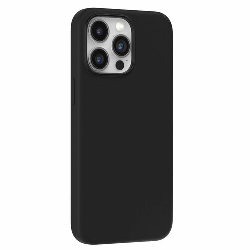 Чехол-накладка Devia Nature Series Silicone Case для iPhone 15 Pro Max, черный чехол накладка для apple iphone 11 pro max devia nature series silicone case красный силикон