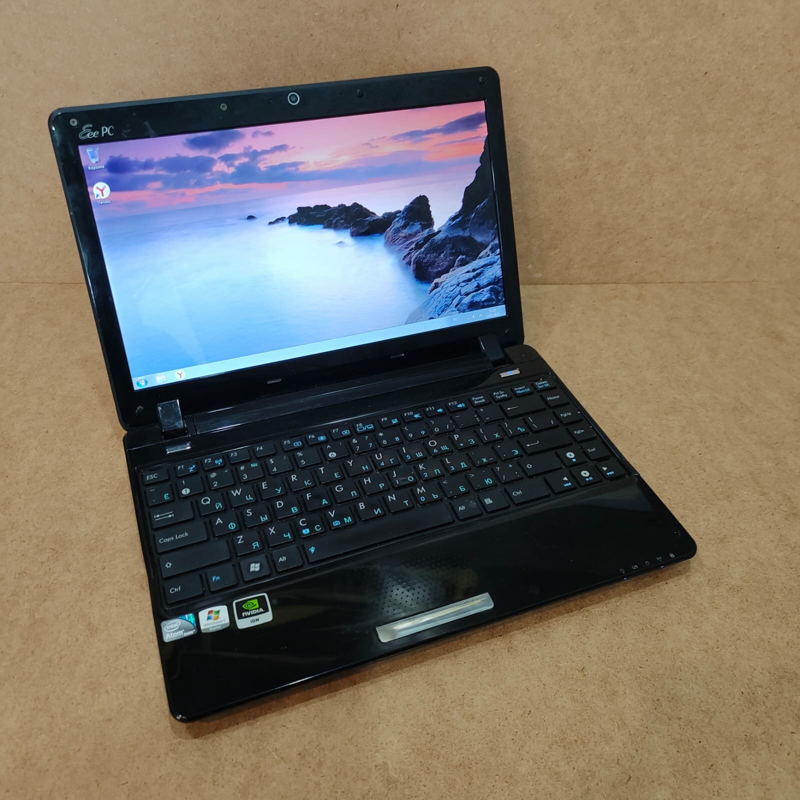 12.1" Нетбук Asus Eee PC 1201NP 1366x768, Intel Atom N450 1x1,66ГГц, RAM 2 ГБ, HDD 250 ГБ, NVidia ION, чёрный