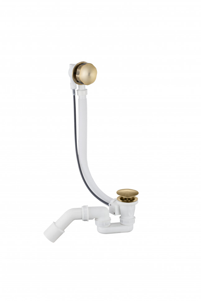 Полуавтоматический слив Grocenberg GB240BR для ванны бронзовый