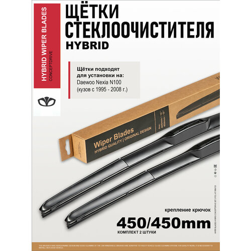 фото Щетки стеклоочистителя 450 450 / дворники на дэу нексия n100, на daewoo nexia n100