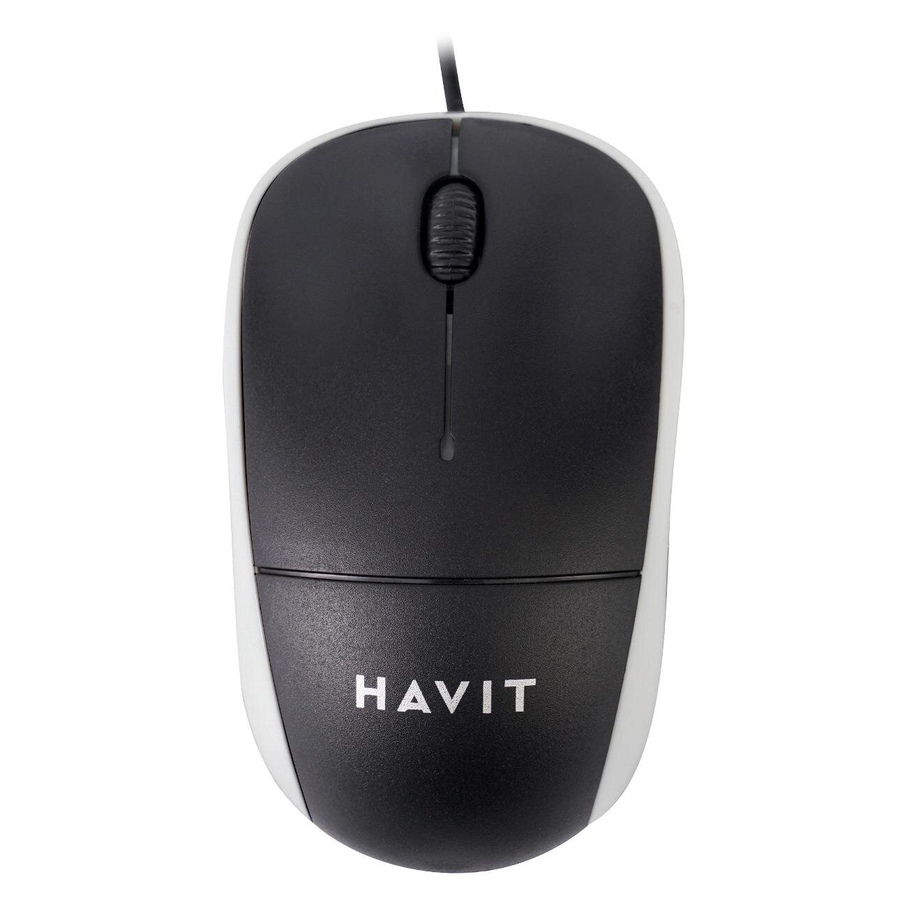 Мышь проводная Havit MS851 black/gray