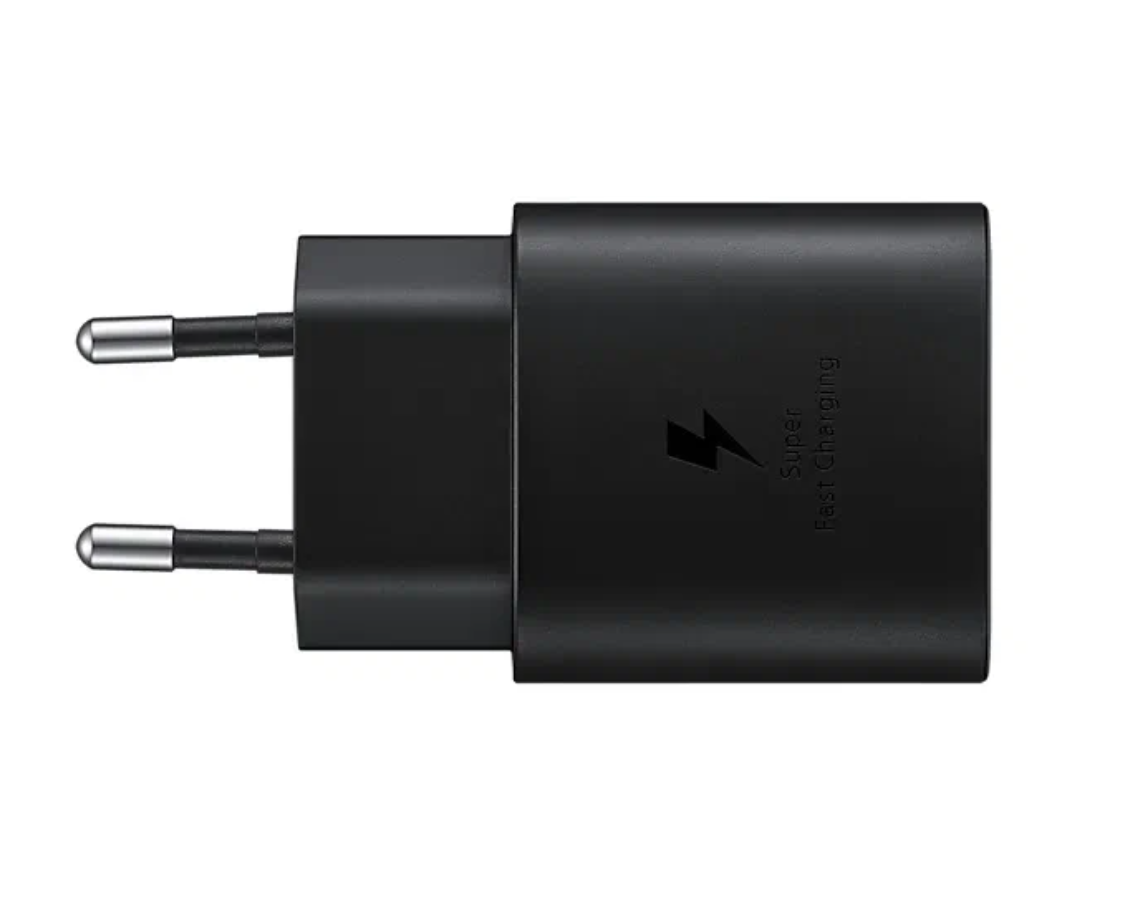 Адаптер питания для Samsung 25W PD Adapter USB-C / Супер быстрая зарядка Super Fast Charging 25Вт / Black