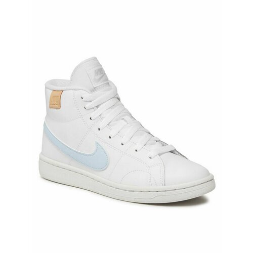 Кроссовки NIKE, размер EU 41, белый кроссовки nike court royale 2 mid black white white onyx 41 eu