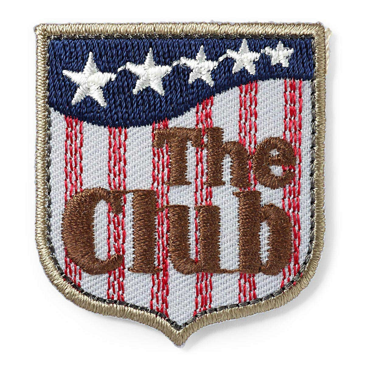 926009 Термоаппликация Ярлык THE CLUB, Prym (серый, коричневый)