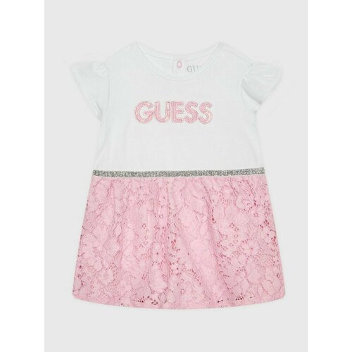 Платье GUESS, размер 0/3M [METM], розовый платье guess размер l [int] розовый