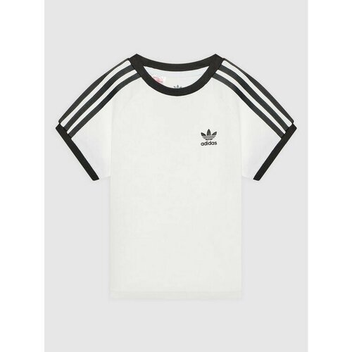 Футболка adidas, размер 3/4Y [METY], белый