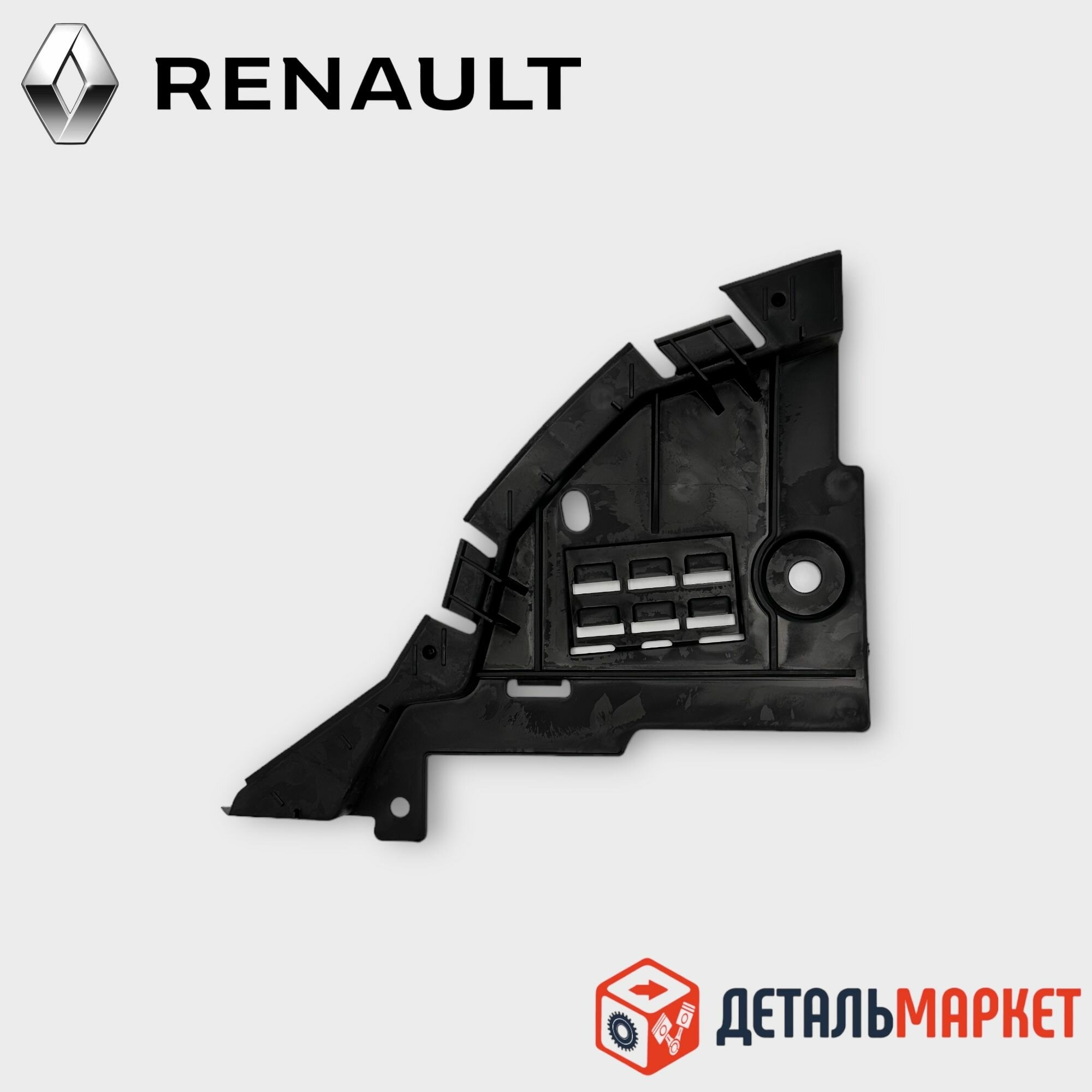 Защита бампера (пыльник) передняя правая LB52 Рено Логан 2, Сандеро 2 / Renault Logan II, Sandero II