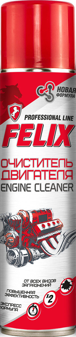 Очиститель двигателя FELIX 400мл