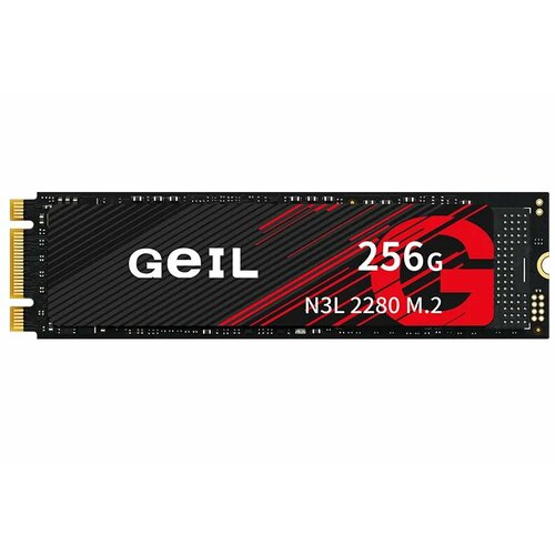 Накопитель SSD 256Gb GeIL N3L (N3LFD22M256A) 256 гб внутренний ssd диск m 2 2280 ngff 256g