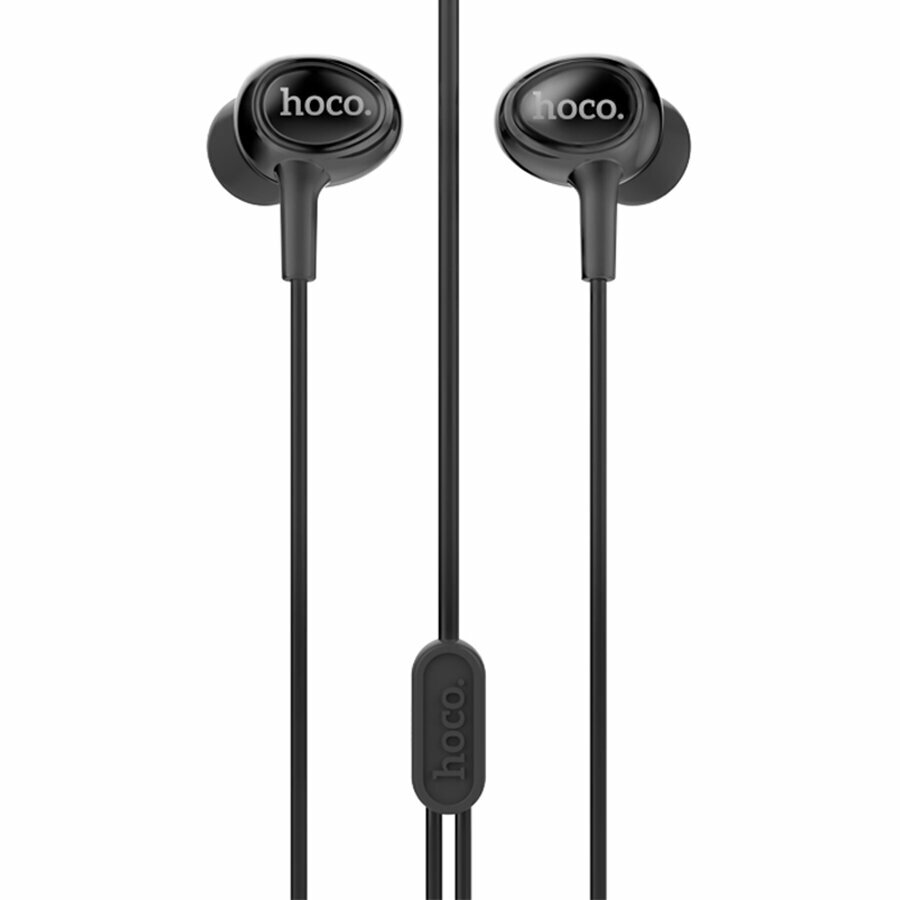 Проводные наушники HOCO M3 Universal, Jack 3.5mm, 1.2 м, черный