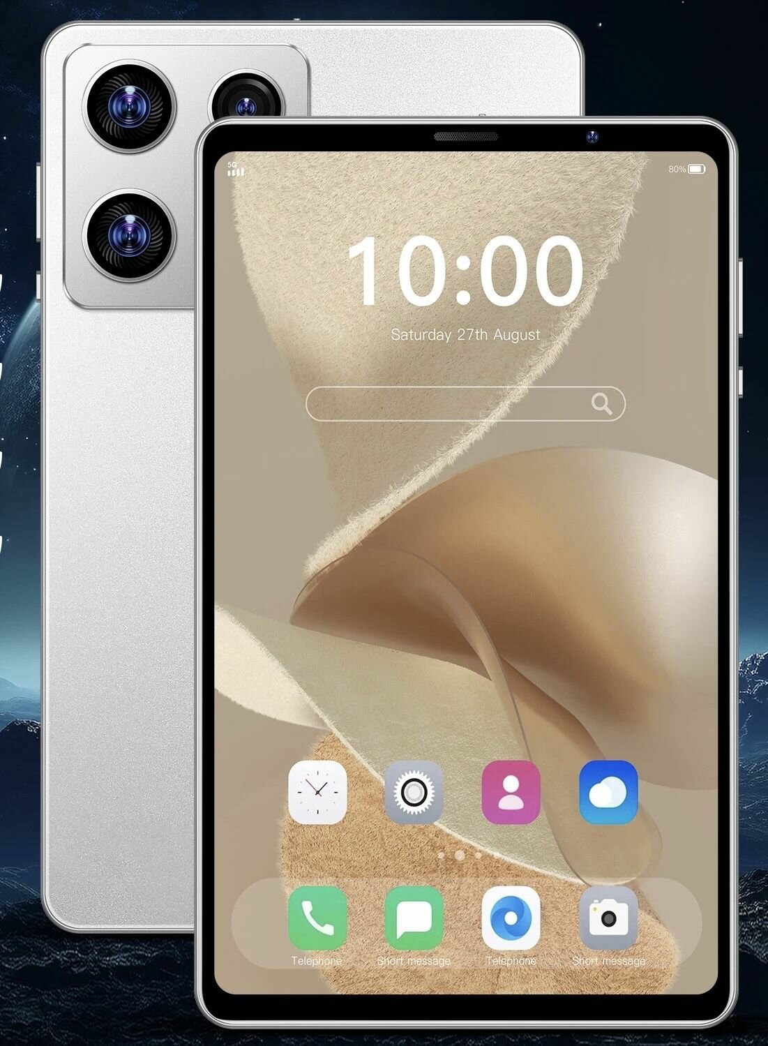 Белый Детский Планшет Umiio P30 Ultra 4/64ГБ (8.1 дюйм экран) Android 12 + Много Подарок