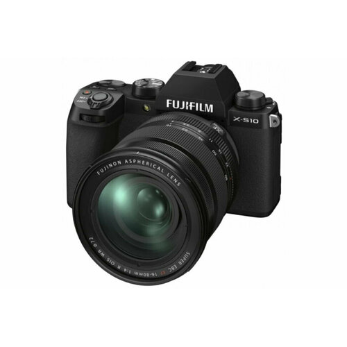Цифровая фотокамера Fujifilm X-S10 Kit XF 16-80mm F4 R OIS WR Black 21650000₽
