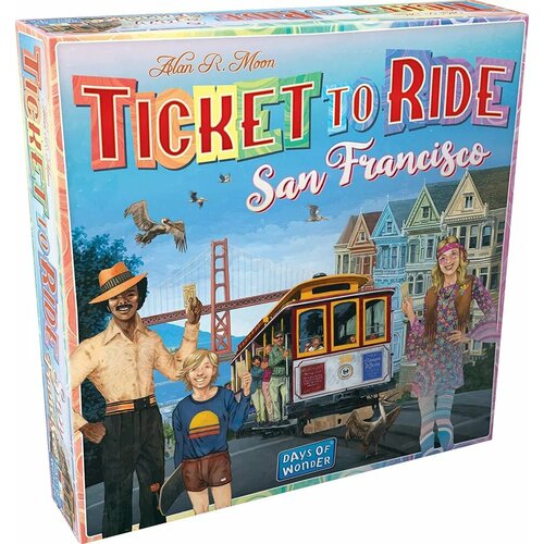 Ticket to Ride San Francisco на английском языке 4990₽