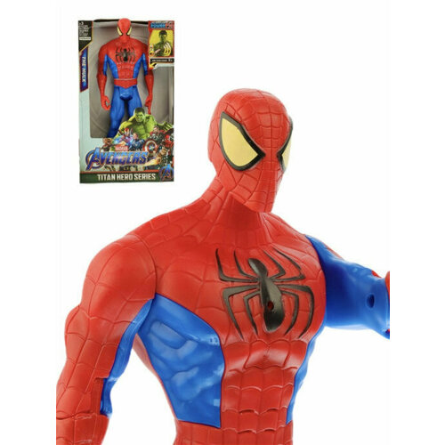 Игрушка для мальчика Фигурка Мстители Человек-Паук, Spider-Man, 30 см. игрушка для мальчика фигурка мстители лига справедливости человек паук без маски spider man legend series 30 см