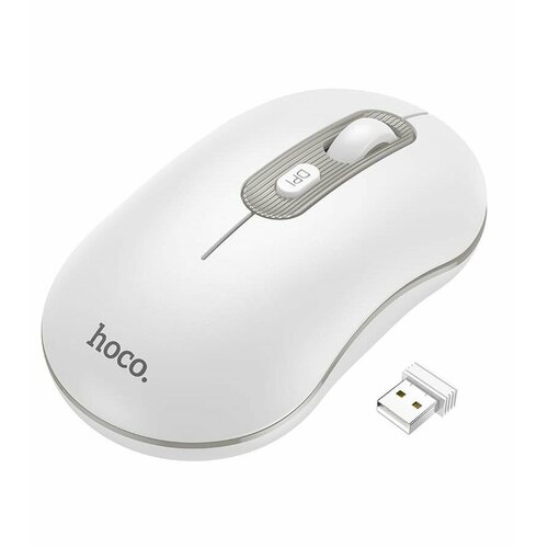Мышь Hoco GM21 Platinum White-Grey 6931474790958 69100₽