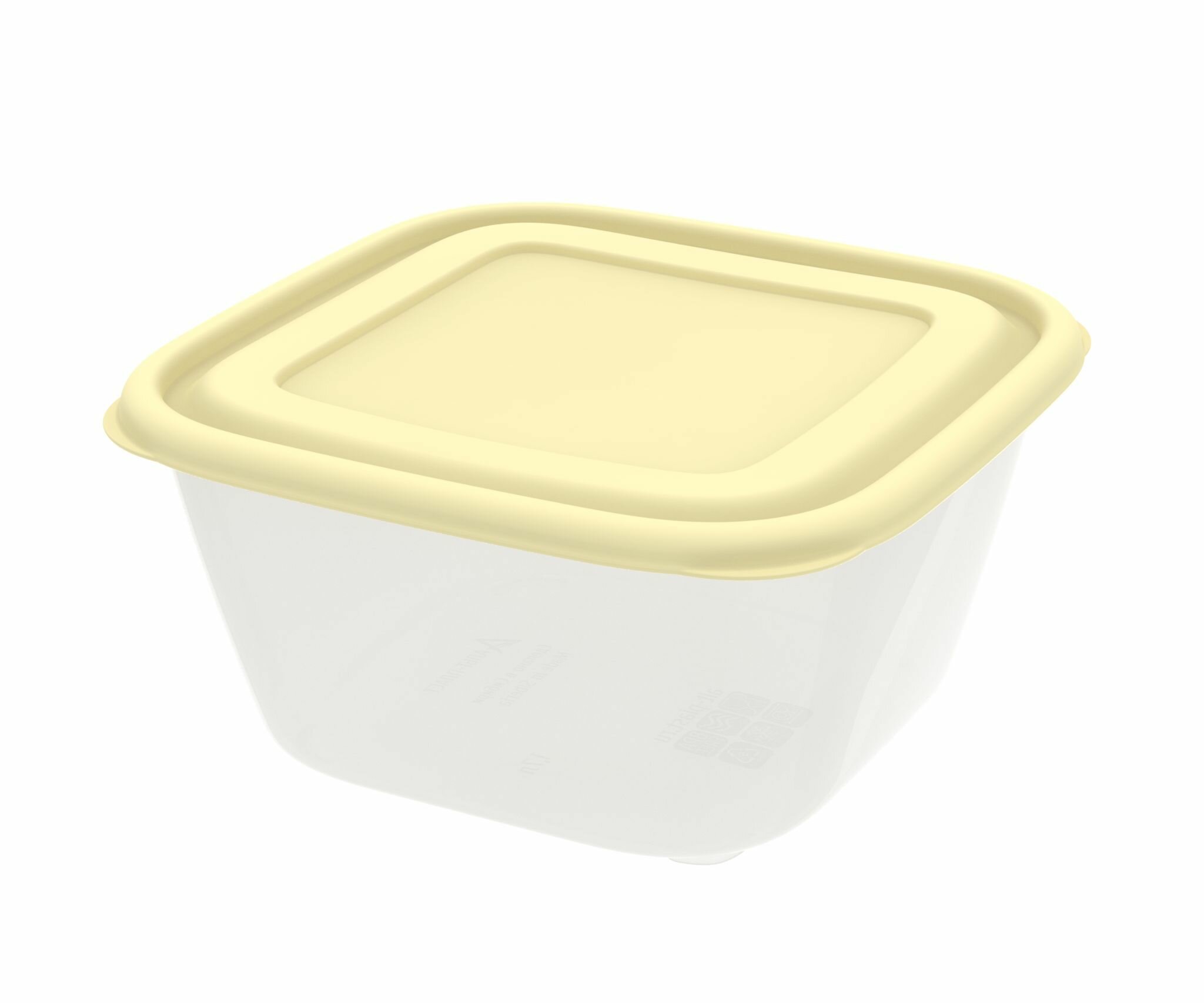 Контейнер для продуктов Прованс (СВЧ) 17л (179х179х88мм) АП 169