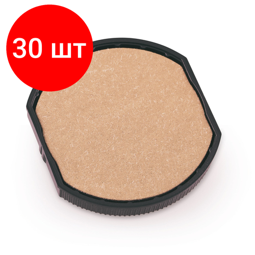 Комплект 30 шт Подушка сменная для печатей диаметром 42мм неокрашенная для TRODAT IDEAL 46042 арт 646042 199546 10324₽