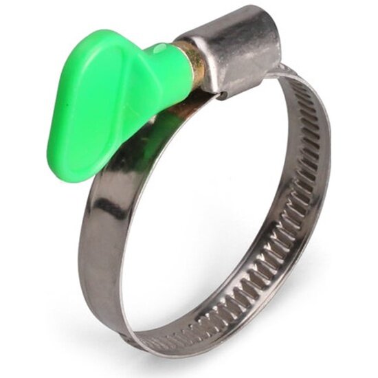 фото Хомут червячный FORTISFLEX "бабочка" из нержавеющей стали шириной 9 мм PLB-9(30-45)/W2