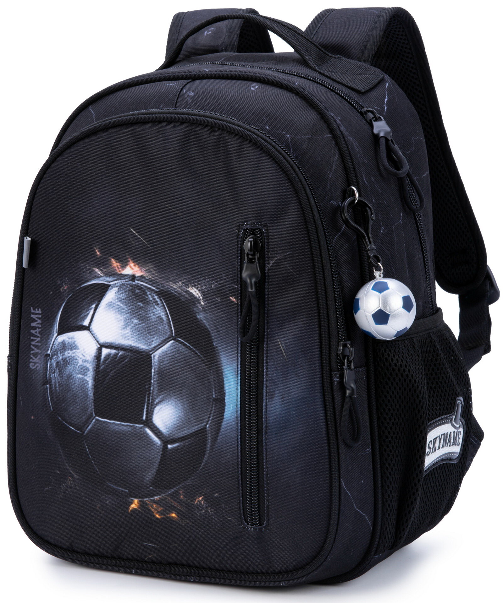 фото Рюкзак школьный с анатомической спинкой + брелок