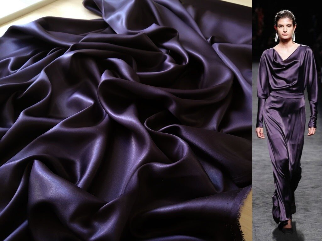 фото Шёлк S. Ferragamo с эффектом воды