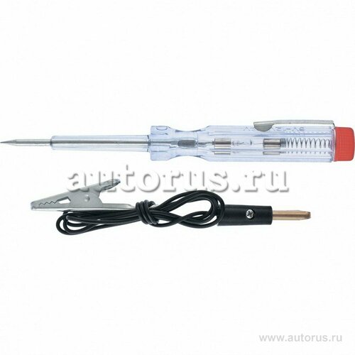 Пробник автомобильный 6-24 в 120 мм пластмассовый корпус sparta 555205 530₽