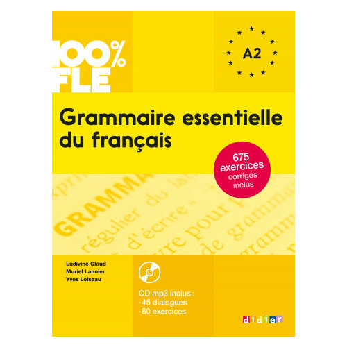 Grammaire essentielle du francais A2 Livre +audio