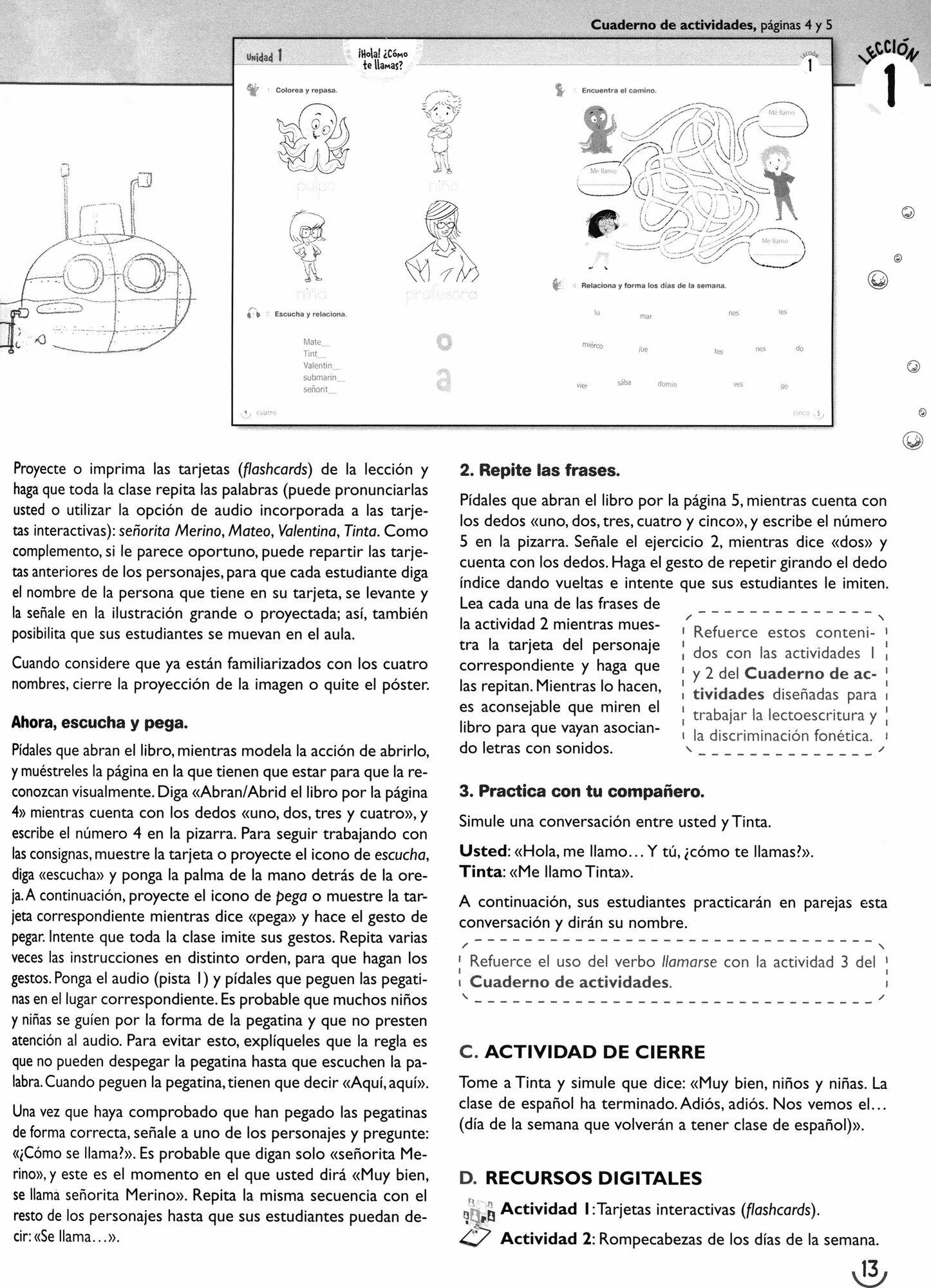 Submarino 1. Guia didactica. Libro del profesor - фото №5