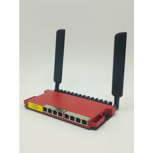 wi fi роутер mikrotik l009uigs 2haxd in ax600 красный Маршрутизатор MikroTik L009UiGS-2HaxD-IN