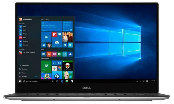 13.3" Ноутбук Dell XPS P54G 9350 (1920x1080, Intel Core i5-6300U, RAM 8ГБ, SSD 256ГБ, Intel HD Graphics 520, Win 10Pro)