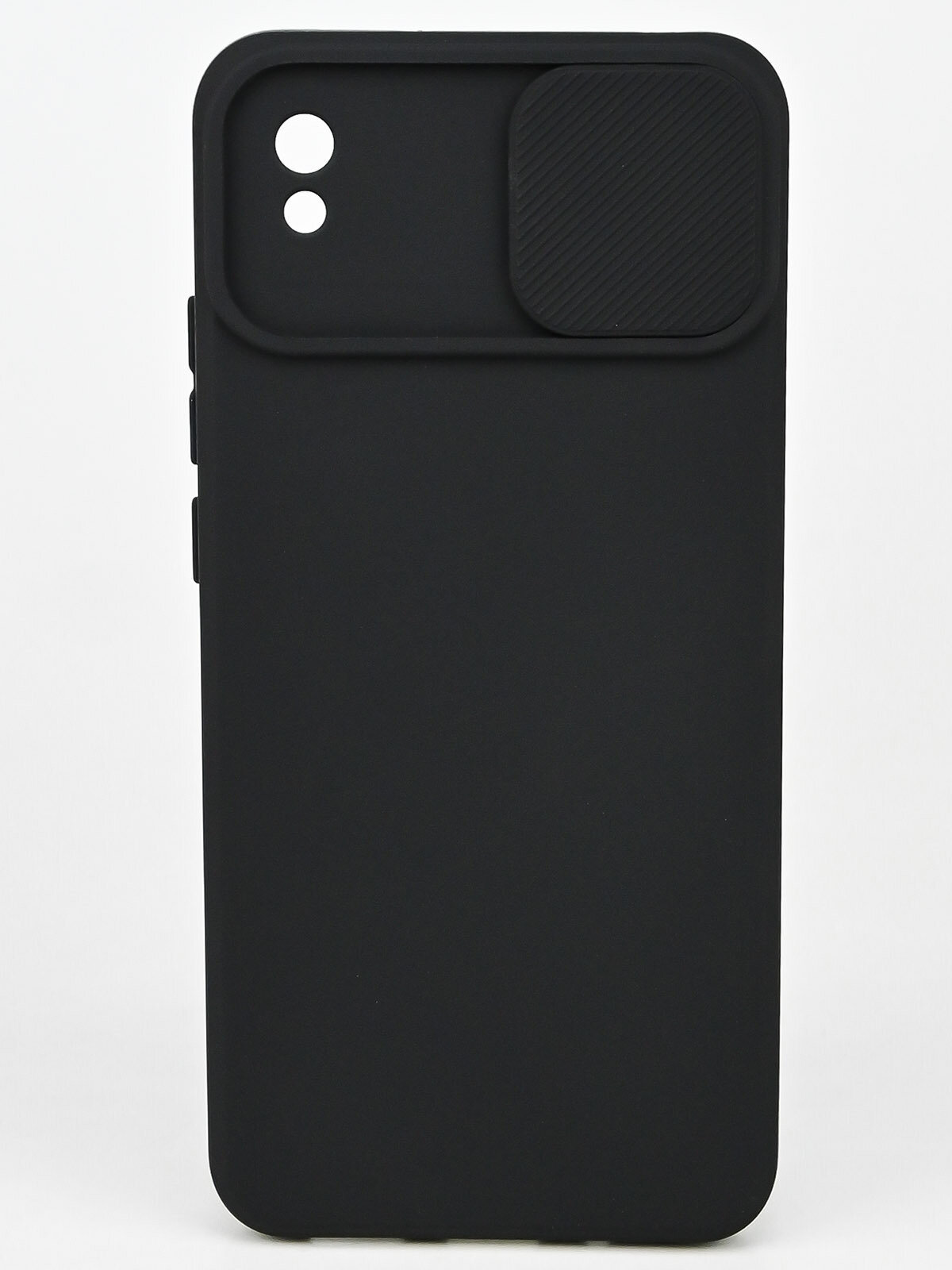 Силиконовый чехол бампер на Ксаоми редми 9А со шторкой, защитная противоударная накладка на телефон Xiaomi Redmi 9A с защитой камеры