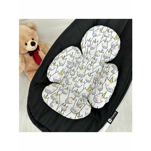 Вкладыш матрасик для Мамару 4moms mamaRoo Тролли 1800₽