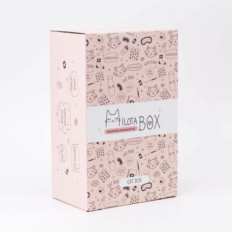 Коробочка сюрприз MilotaBox mini "CAT" кошечки милота бокс, милотабокс, подарочный бокс