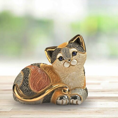 De Rosa DR-F-217 Статуэтка керамическая кошка калико de rosa