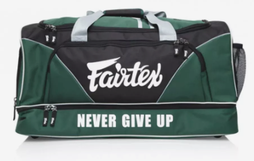 Сумка спортивная Fairtex, 30х35х60 см, зеленый