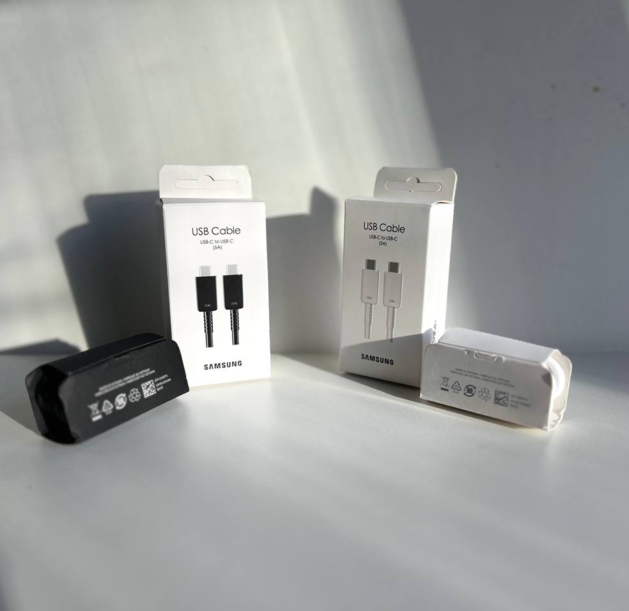 Кабель для зарядки телефонов Type-C - USB Type-c, 1 метр, 3А, черный