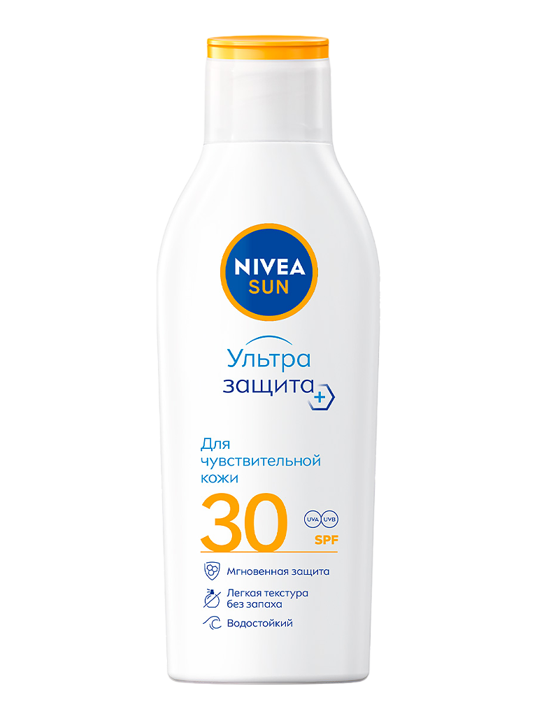 Nivea Sun Солнцезащитный лосьон для чувствительной кожи SPF30 200 мл 1 шт