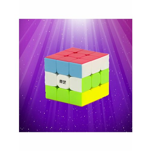 головоломка кубик рубика 3х3 kamyingk cube t112 1 шт Кубик Рубика 3х3 (цветной пластик) для детей и взрослых